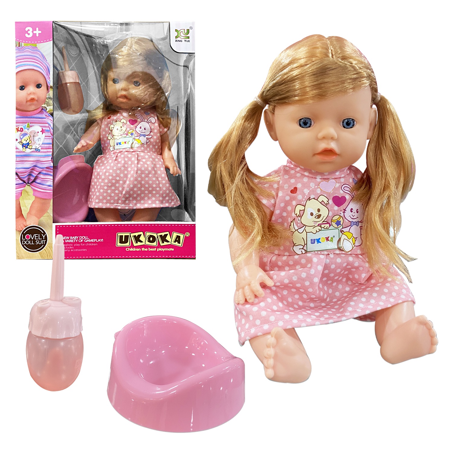 MUÑECA CON TETERO