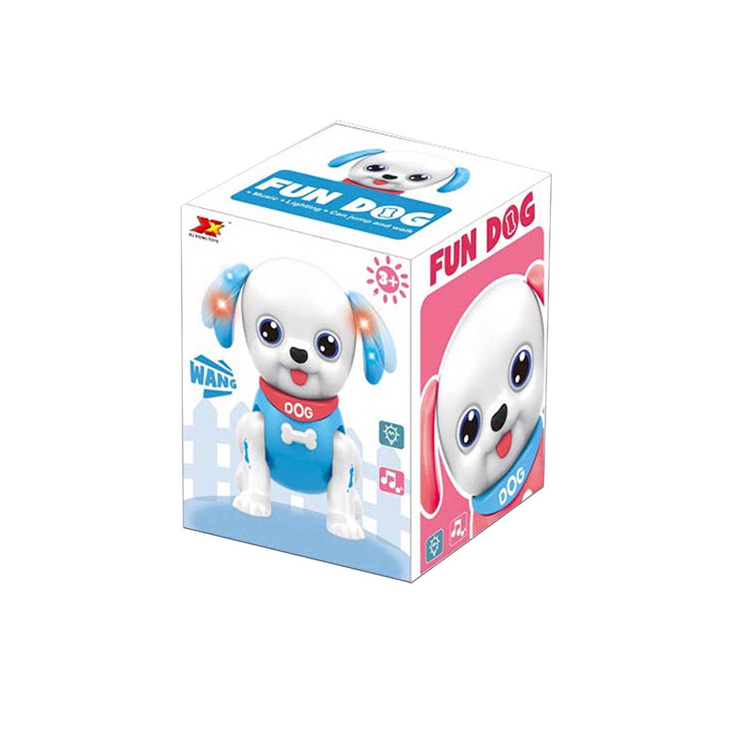 PERRO CON MOVIMIENTO LUZ Y SONIDO