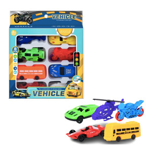 SET CARROS X8 EN CAJA