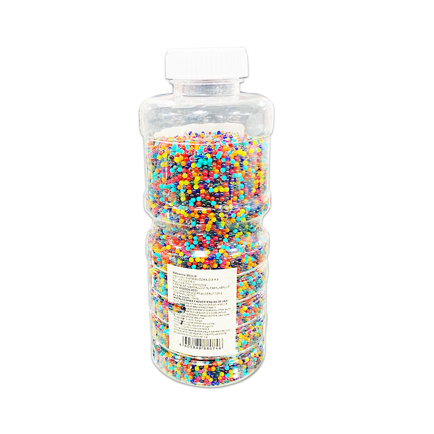 BOLAS DE HIDROGEL MULTICOLOR 275G/53000BOLAS