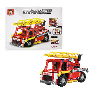 CAMION DE BOMBEROS ARMABLE X232PCS