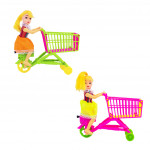 MUÑECA CON CARRO MERCADO