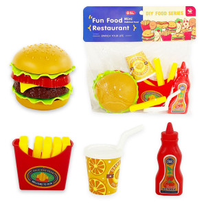 SET COMIDA RAPIDA EN BOLSA