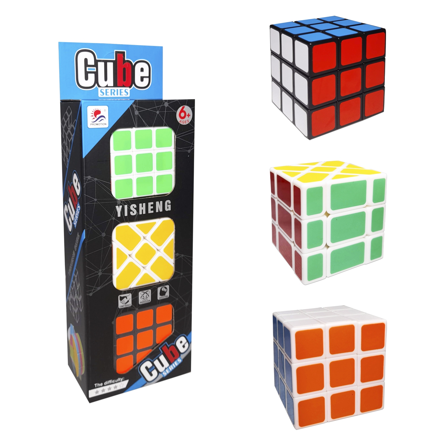 SET DE CUBOS DIDACTICO X3 5.5CM