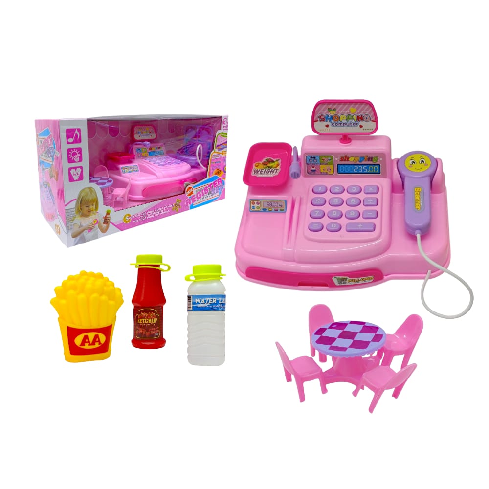 CAJA REGISTRADORA+ACCESORIOS FINA 888-25