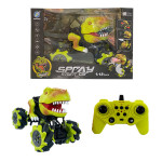 CARRO MONSTER DINOSAURIO TIRA HUMO CON CONTROL