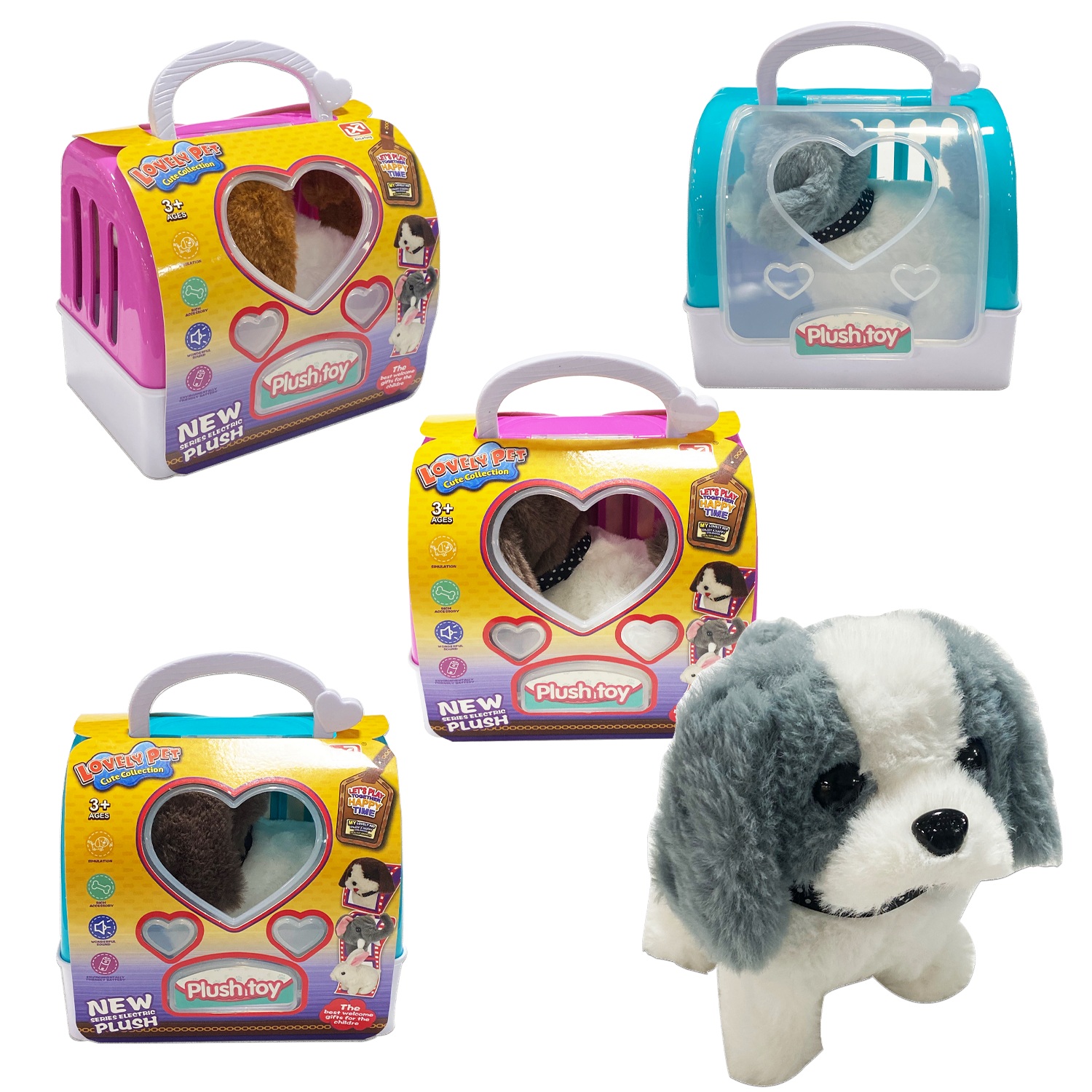 PERRO + ACCESORIO Y MALETA 918-1