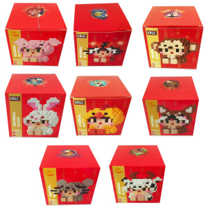 FIGURA ARMABLE BEBE ANIMALES