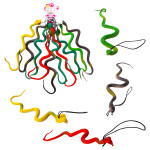 SERPIENTE PLASTICA 28CM (CRTX10) (PQTX50)