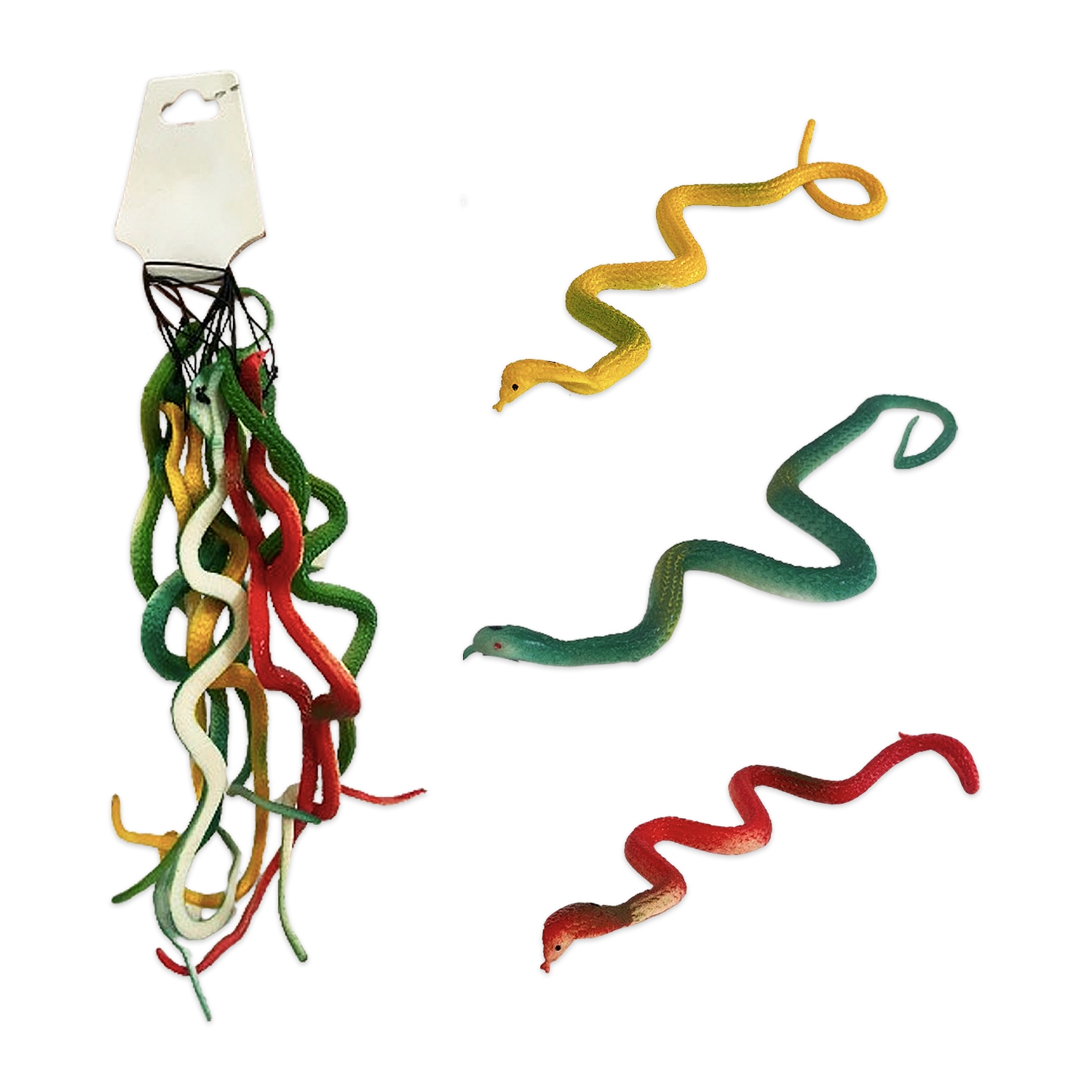 SERPIENTE PLASTICA 28CM (CRTX10) (PQTX50)