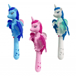 JUGUETE UNICORNIO CON LUZ (24.5 CM)