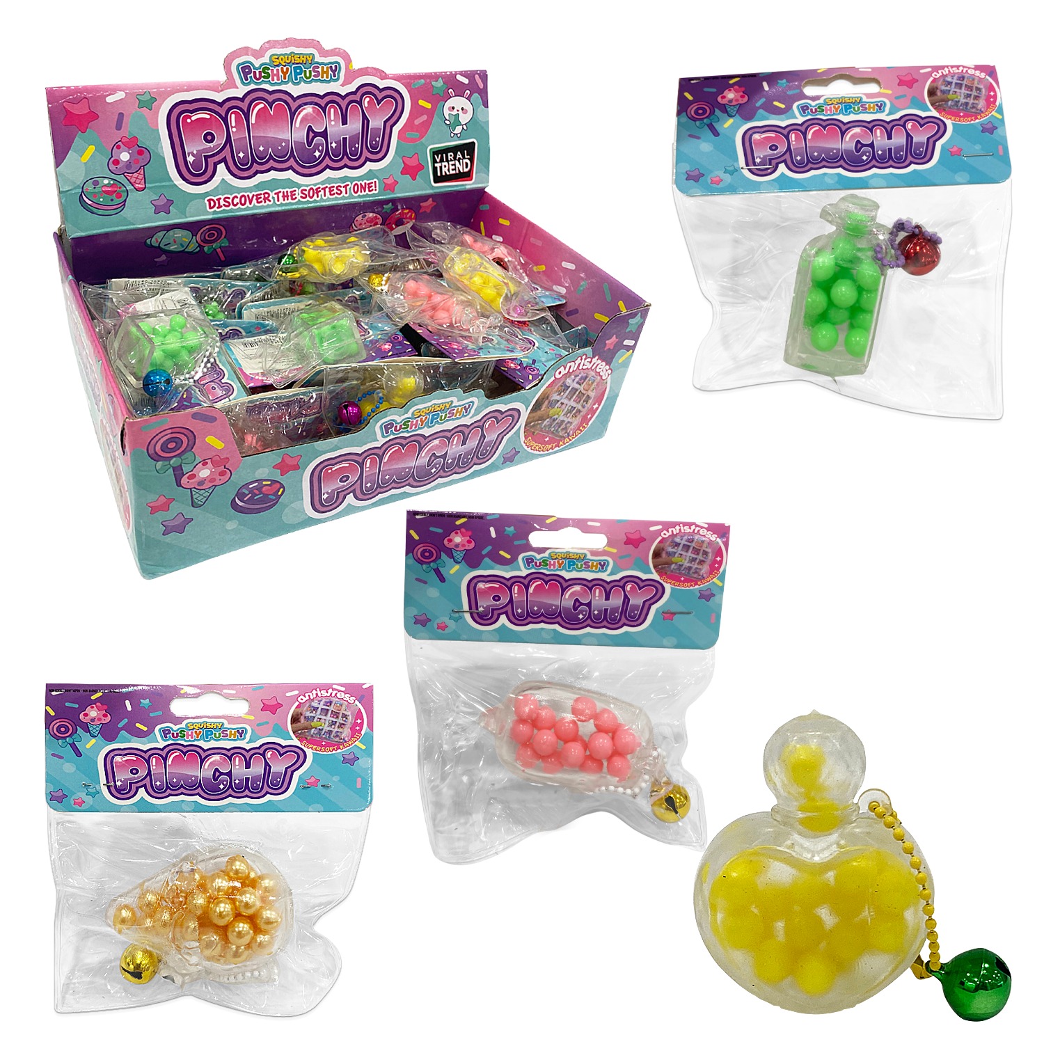 DESESTRESANTE FIGURAS CON CASCABEL (CJX24)