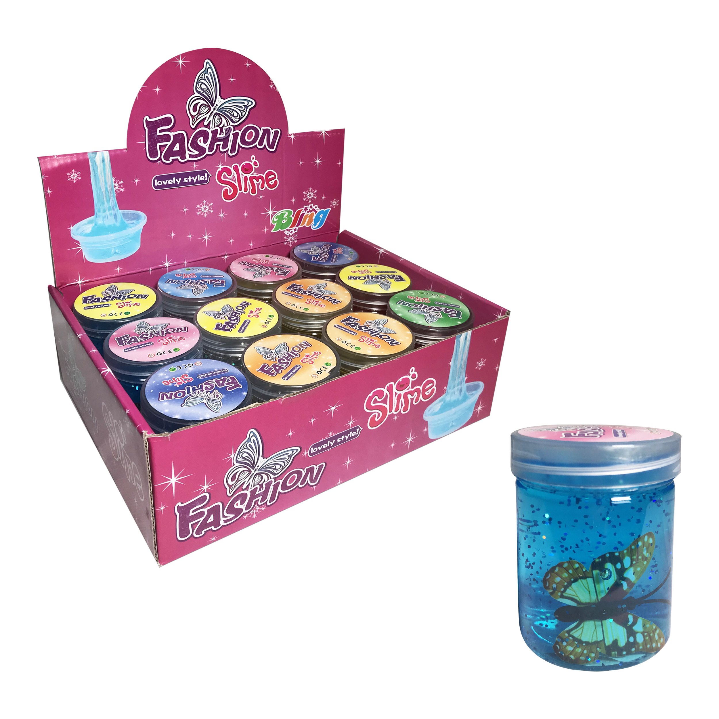 SLIME CON MARIPOSA (CJX12)