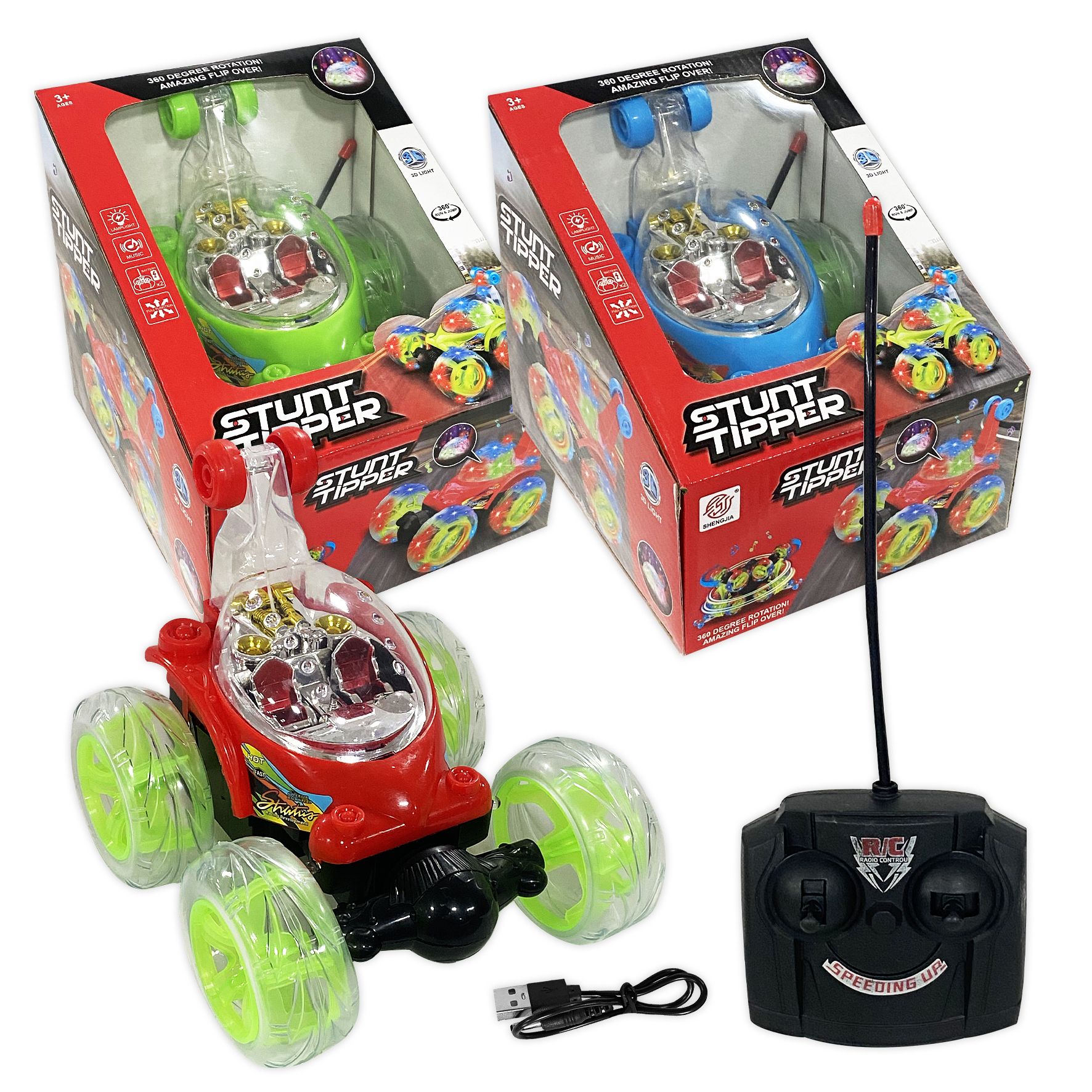 CARRO LOCO CONTROL RECARGABLE