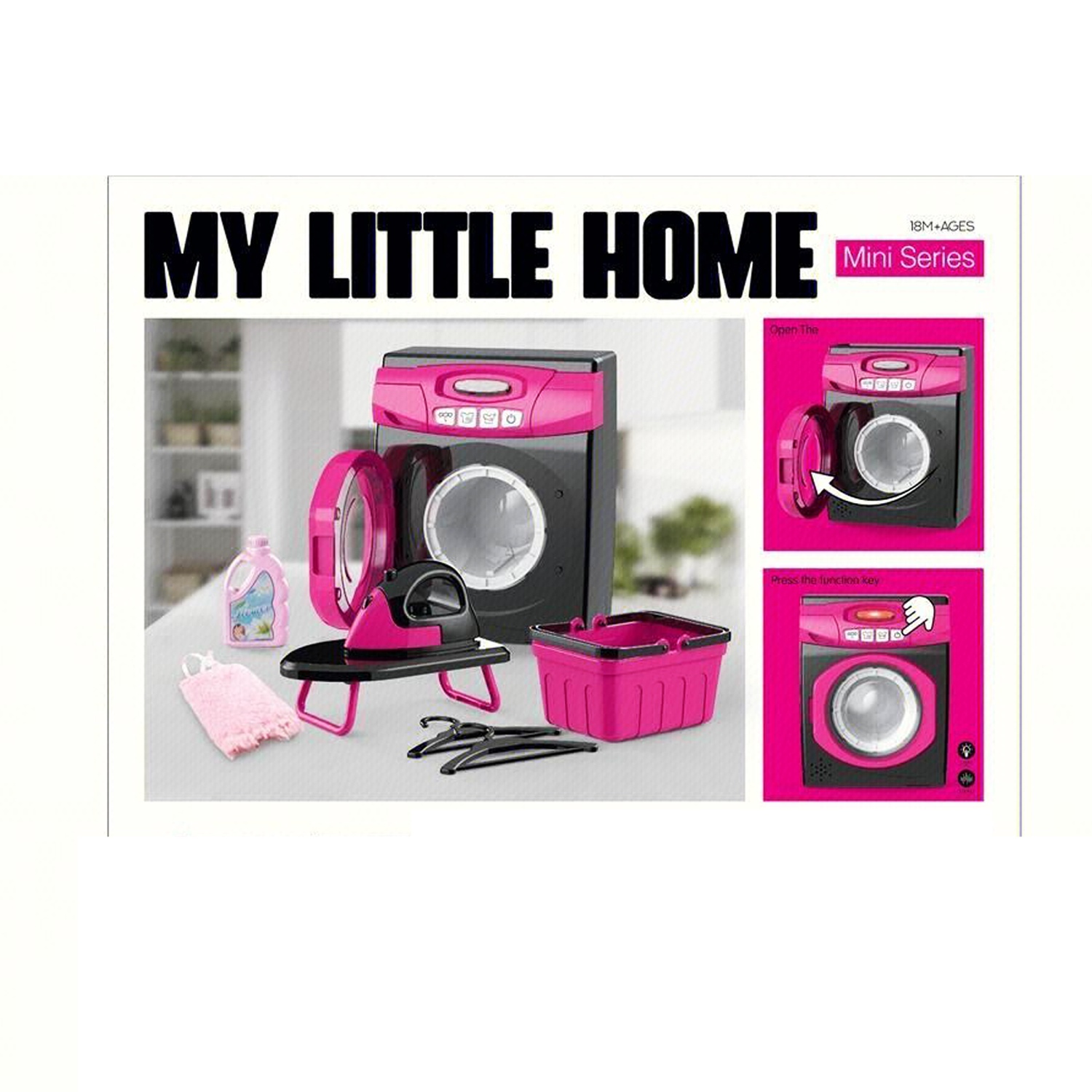 LAVADORA CON ACCESORIOS LUZ Y SONIDO