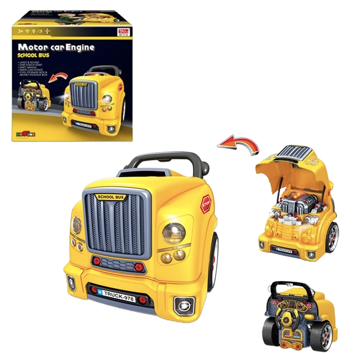 CARRO DE PILAS CON KIT DE MANTENIMIENTO X59 PCS EN CAJA