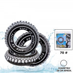 FLOTADOR REDONDO NEGRO #70 DK-323