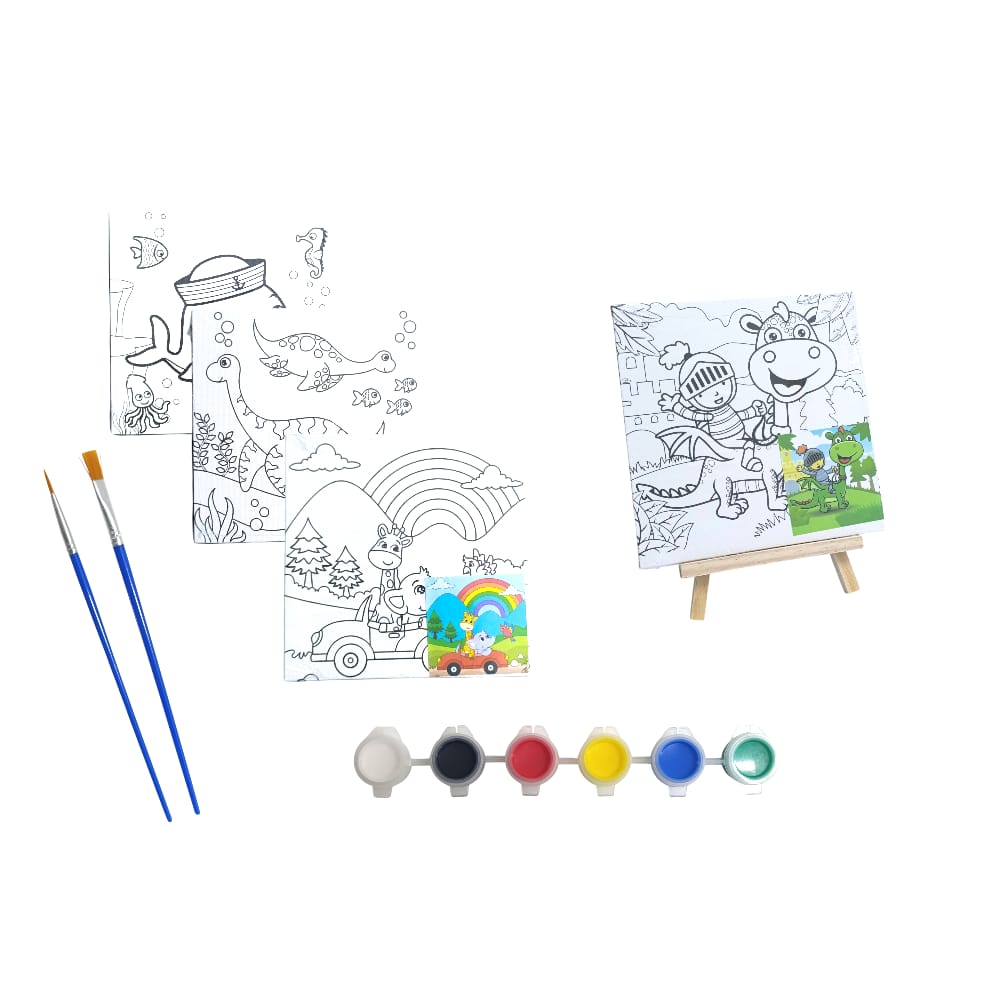 LIENZO INFANTIL SURTIDO PARA COLOREAR MD DK-4926