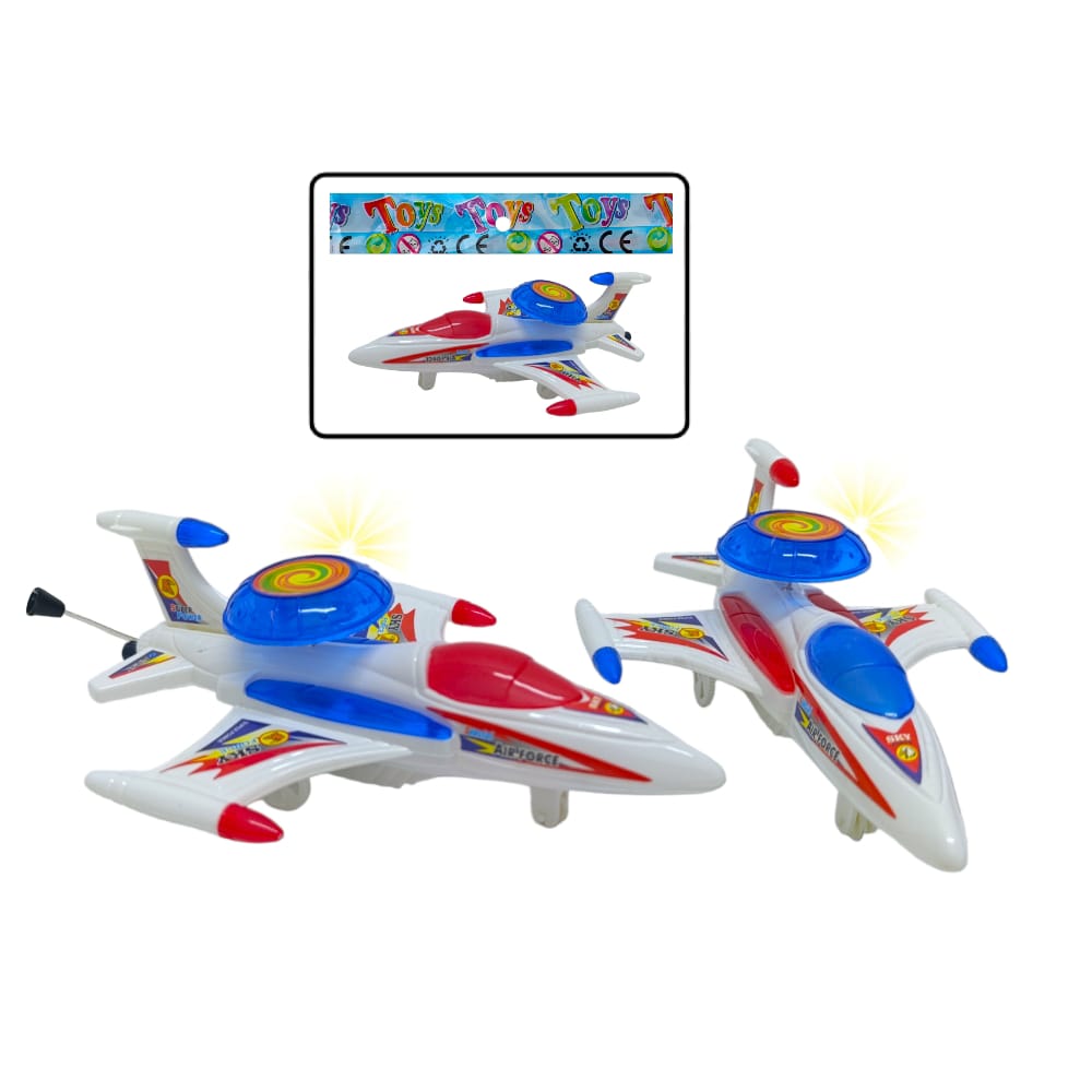 AVION JET LUZ Y CUERDA DK-639 SAS