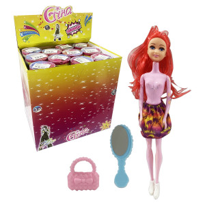 MUÑECA TUBO CON ACCESORIOS (CJX12)