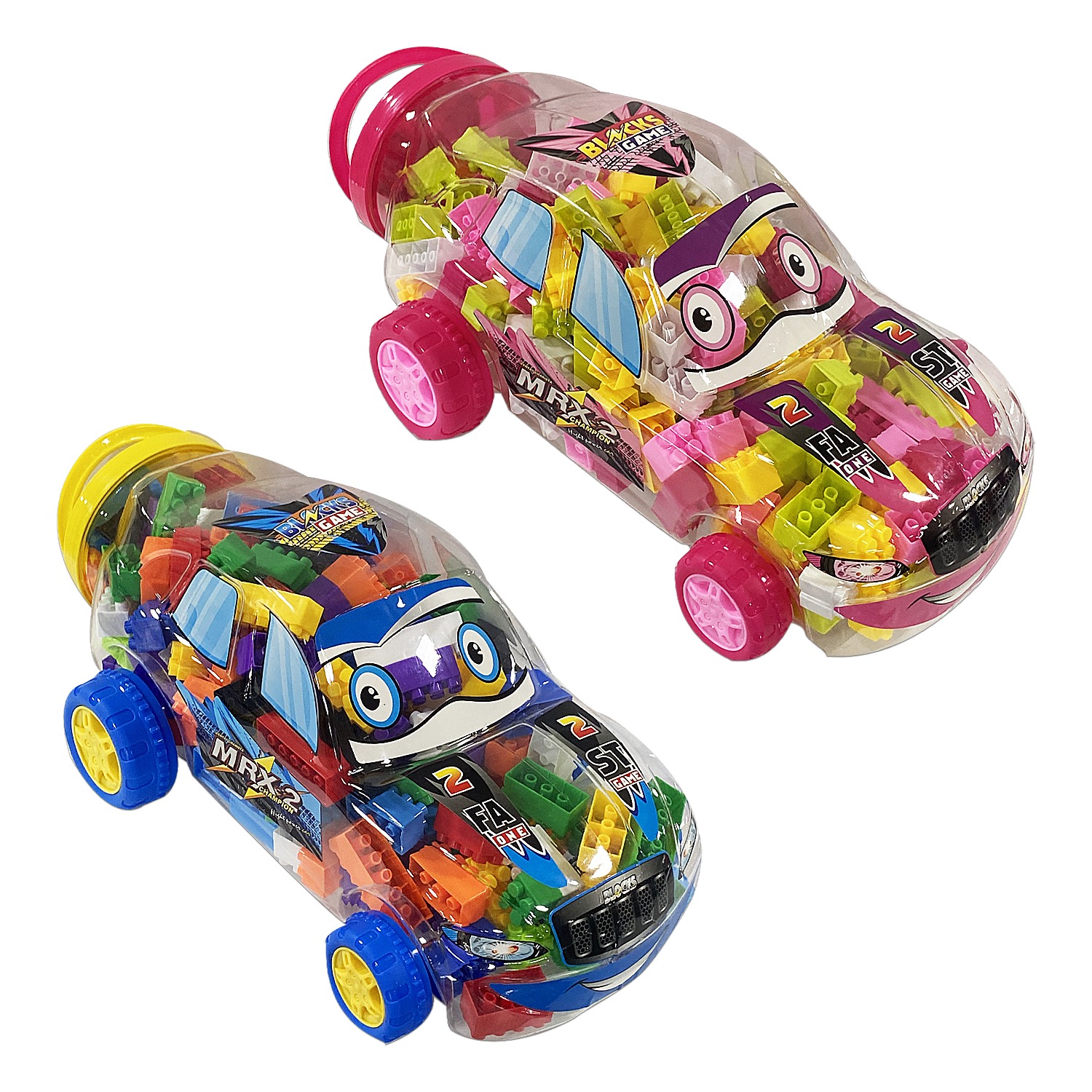 MINI BLOQUES ARMABLES EN CARRO X222