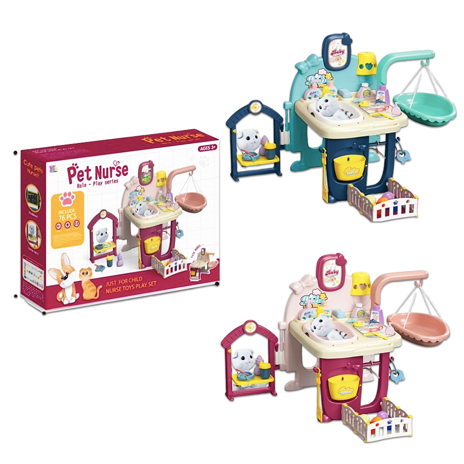 SET VETERINARIA ARMABLE GD CAJA HL-7