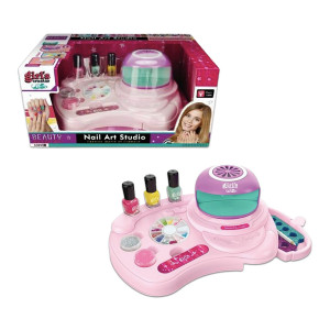SET SPA DE UÑAS CON LUCES DE PILAS