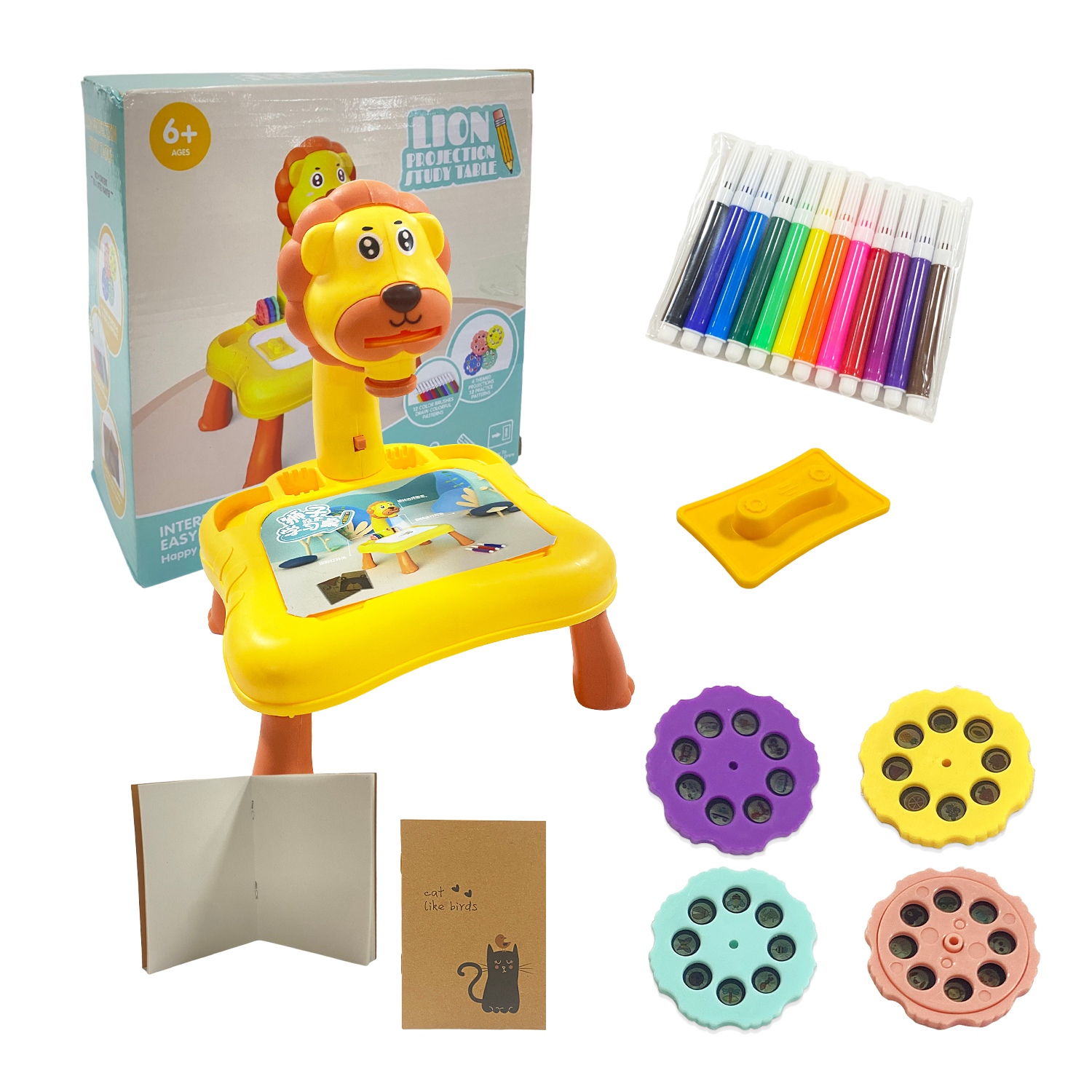 MESA TABLERO PROYECTOR LEON CON MARCADORES Y AGENDA