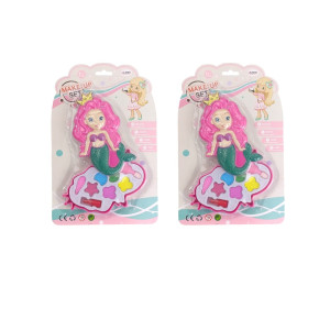 SET MAQUILLAJE ENCARTONADO SIRENA MG29293