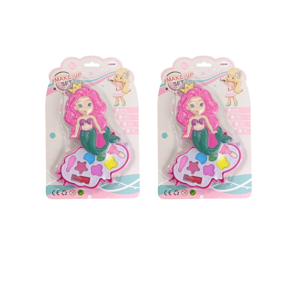 SET MAQUILLAJE ENCARTONADO SIRENA MG29293