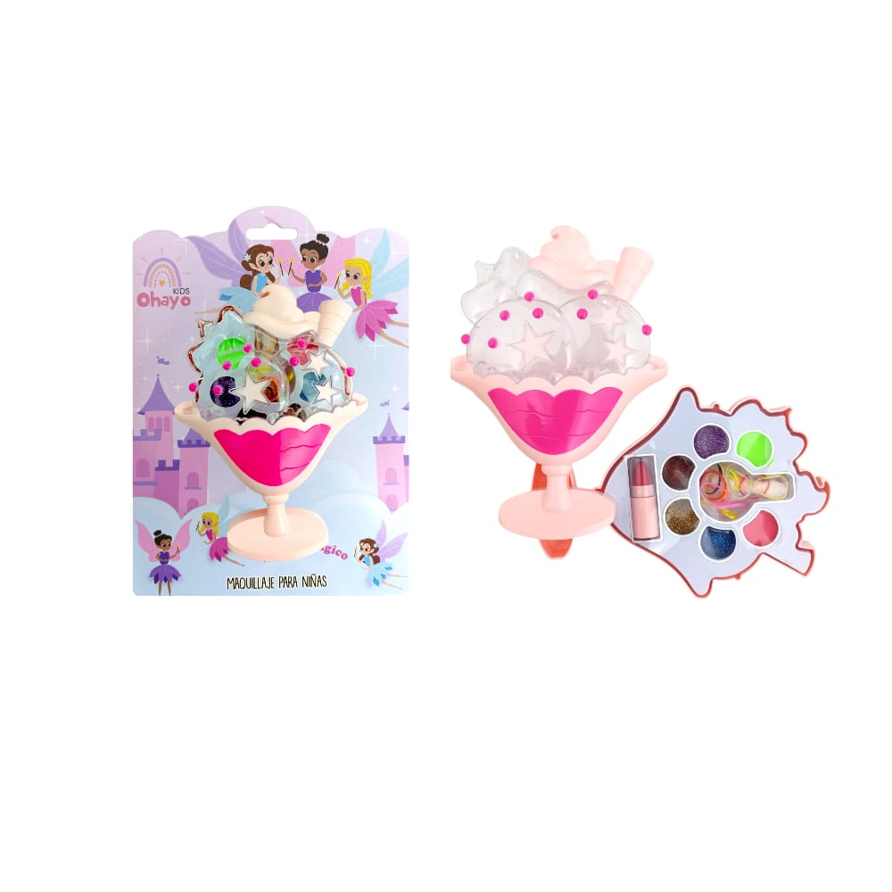 SET DE MAQULLAJE ENCARTONADO HELADO PG134