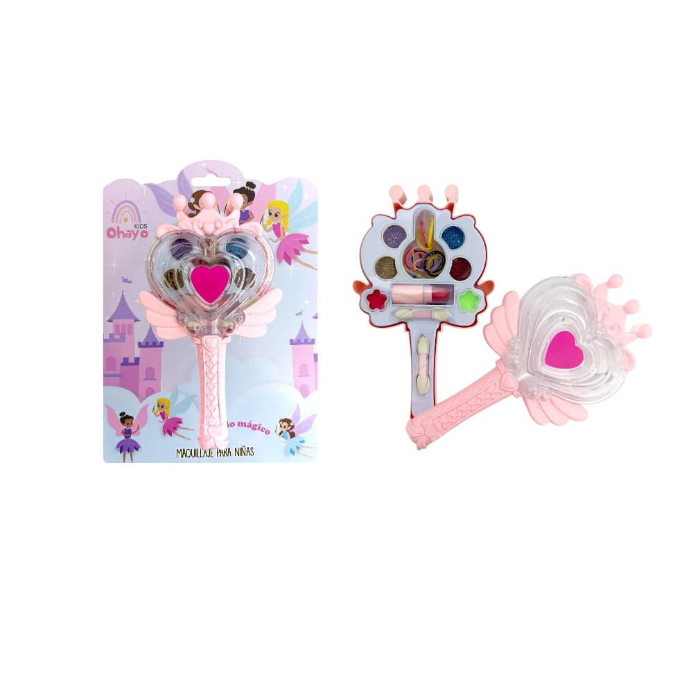 SET DE MAQULLAJE ENCARTONADO VARITA MAGICA PG137