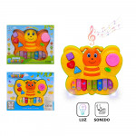 PIANO MARIPOSA LUZ Y SONIDO EN CAJA SD9920