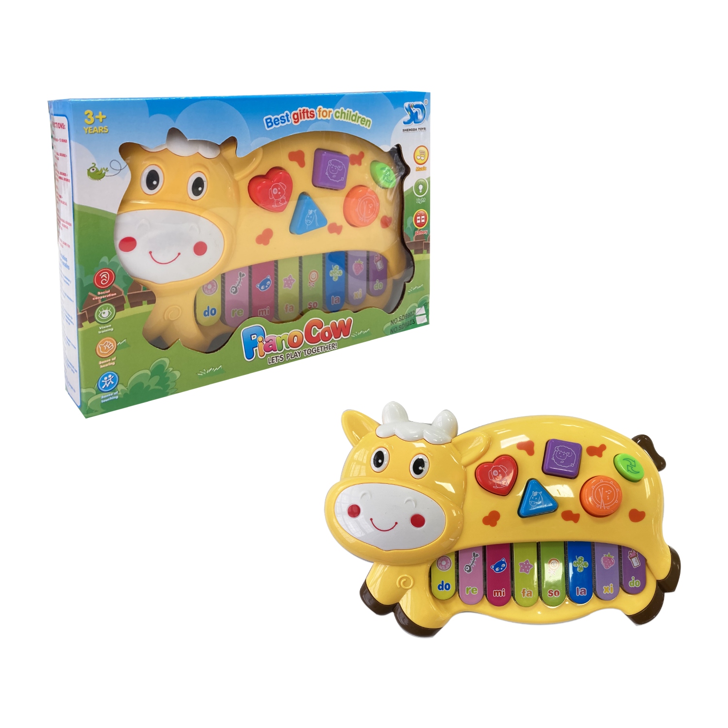 PIANO  VACA  LUZ Y SONIDO SD9922
