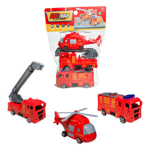 SET TRANSPORTE BOMBEROS X 3
