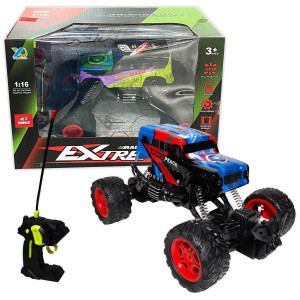 CARRO MONSTER CONTROL REMOTO RECARGABLE