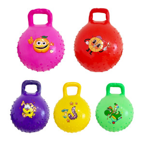 PELOTA INFLABLE CON AGARRADERA Y TACHES 300G