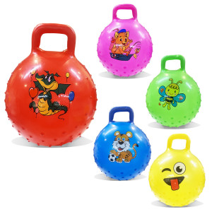 PELOTA INFLABLE CON AGARRADERA Y TACHES 300G