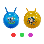 PELOTA INFABLE CON CACHOS Y TACHES 300G