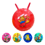 PELOTA INFABLE CON CACHOS Y TACHES 300G