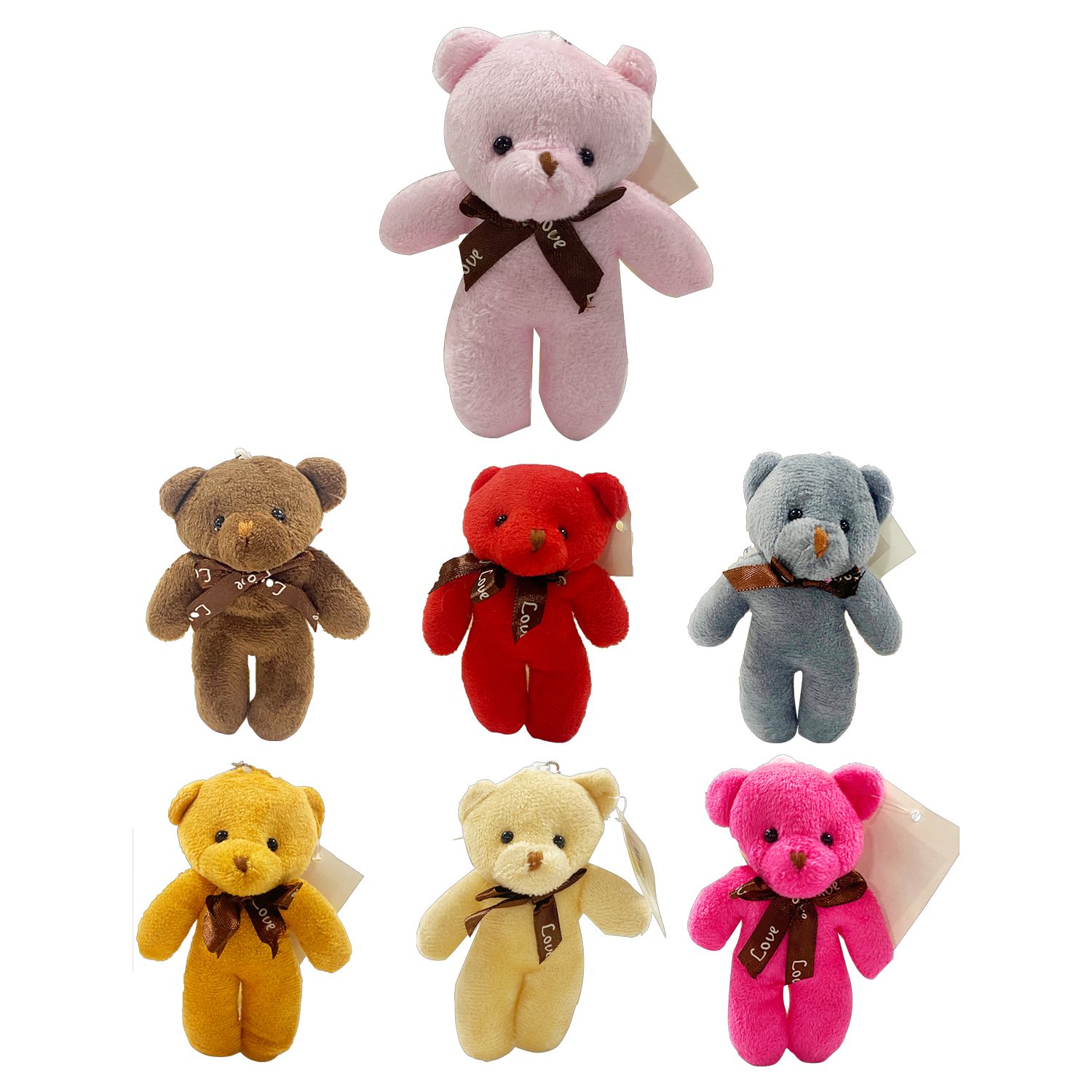 LLAVERO OSO PELUCHE (PQTX12)