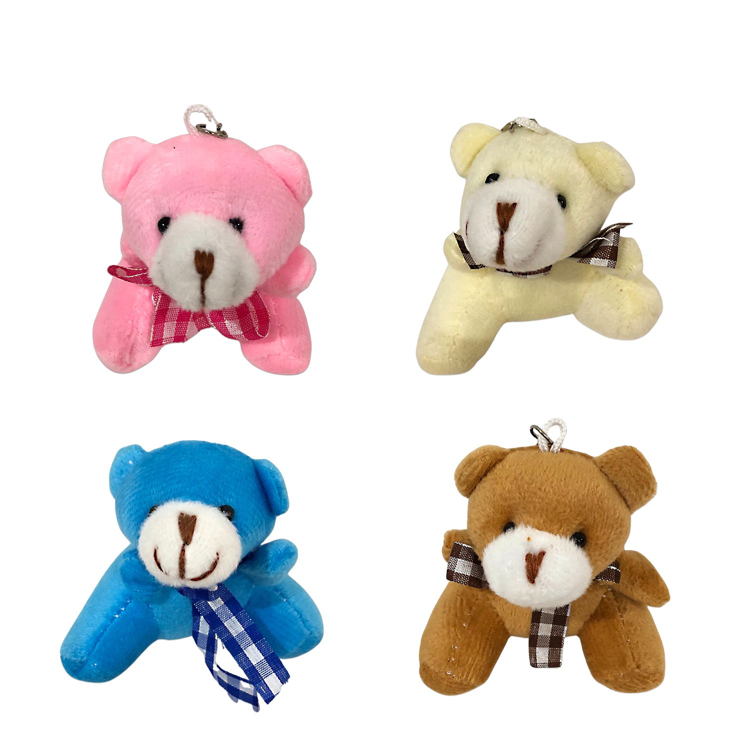 LLAVERO OSO PELUCHE (PQTX12)
