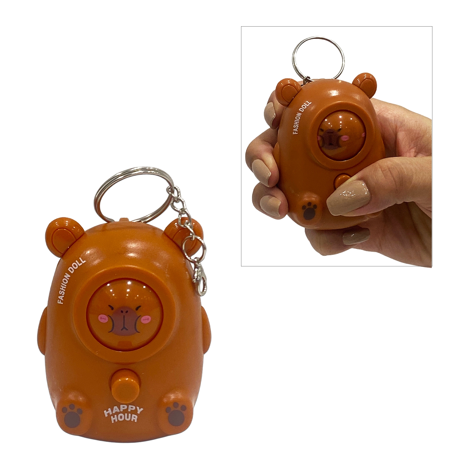 LLAVERO CAPIBARA INTERACTIVO