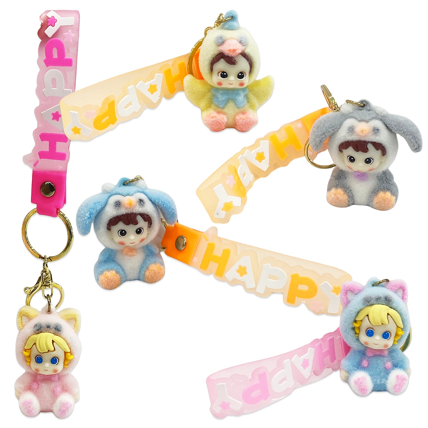 LLAVERO BEBE PELUCHE (PQTX12)