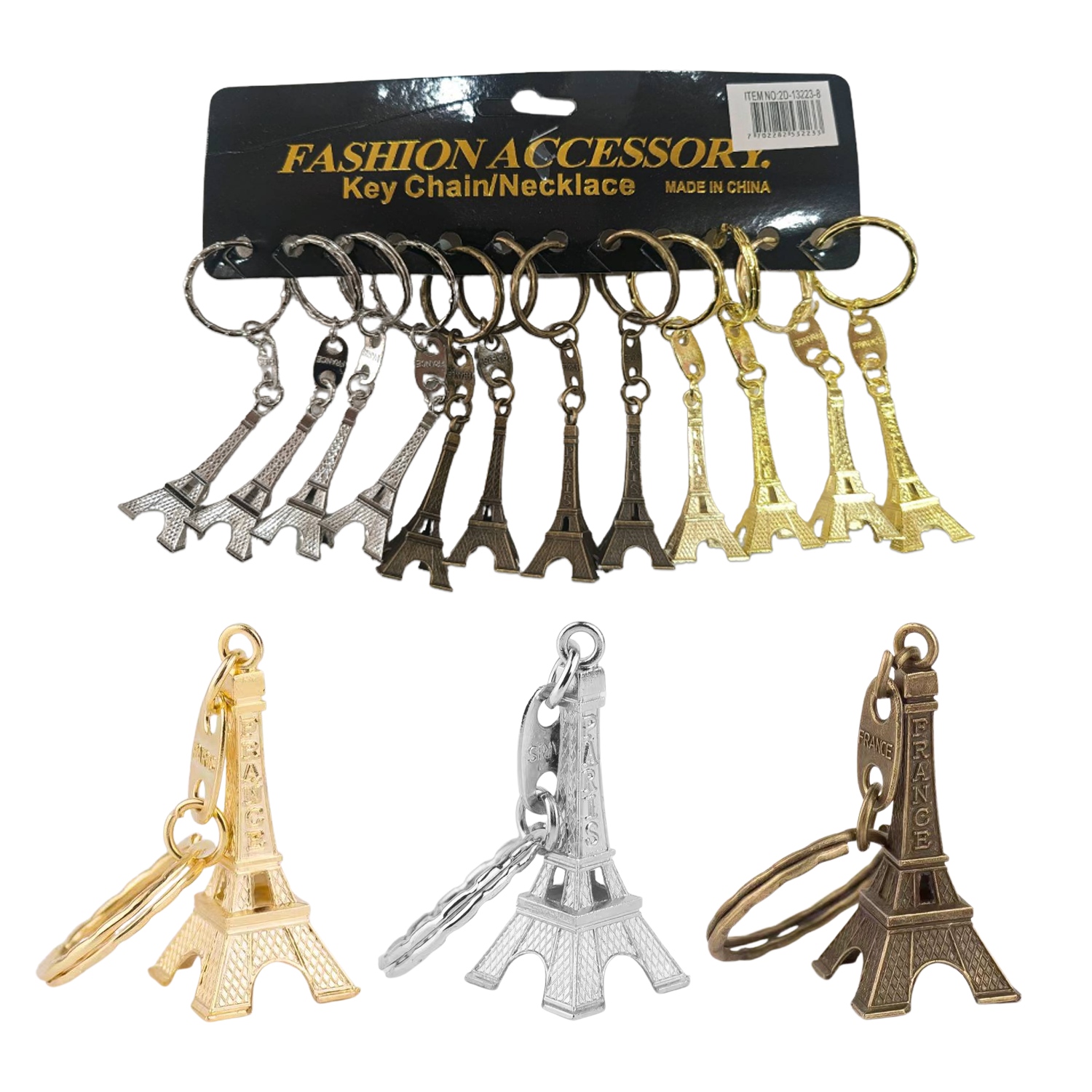 LLAVERO TORRE EIFFEL (PQTX12)