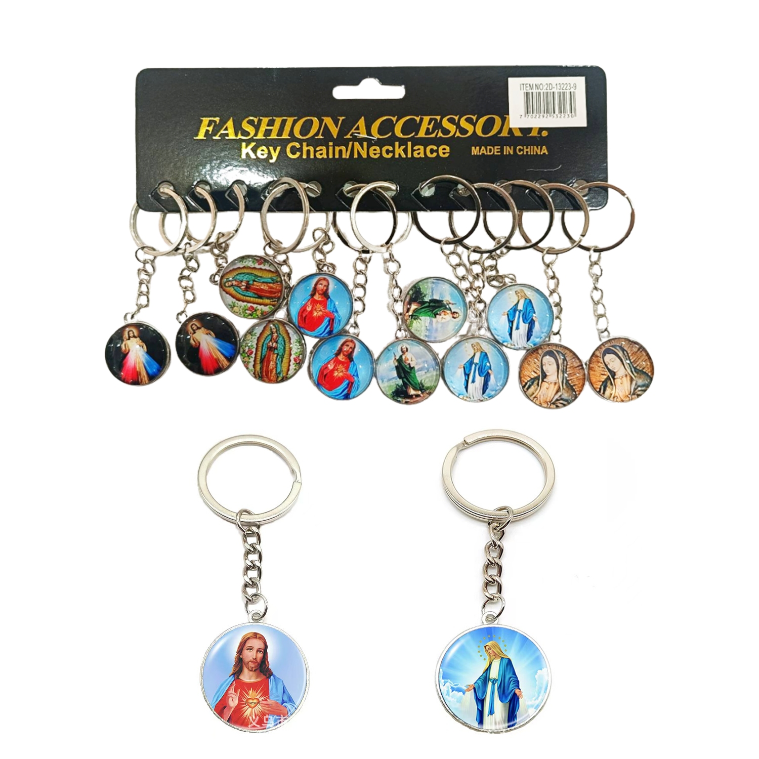 LLAVERO ADORNO RELIGIOSO (PQTX12)