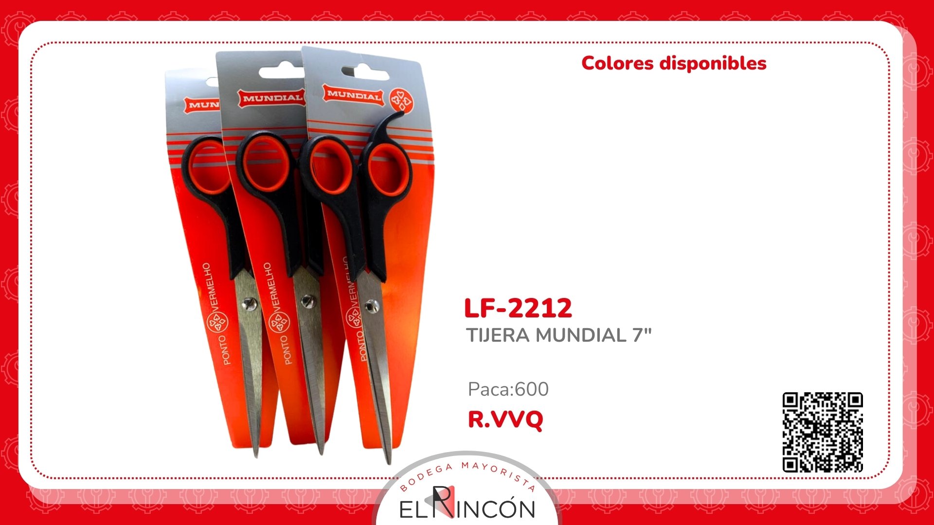 TIJERA MUNDIAL 7" BMR-2212