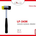 MAZO GOMA 35MM BMR-2436