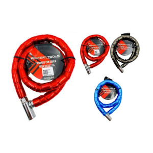 CANDADO DE BICICLETA 2.2*100CM BMR-2576