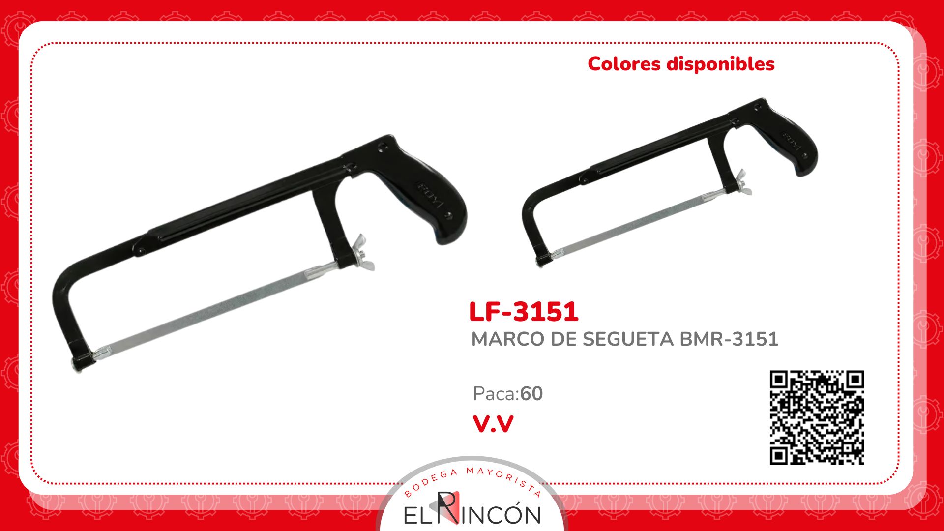 MARCO DE SEGUETA BMR-3151